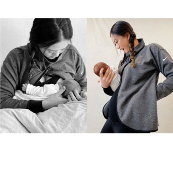 Nike  Maternity Reversible Pullover - Picture 5 of 7